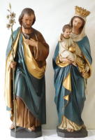 Statues Our Lady and St Joseph by Mayer of Munich
